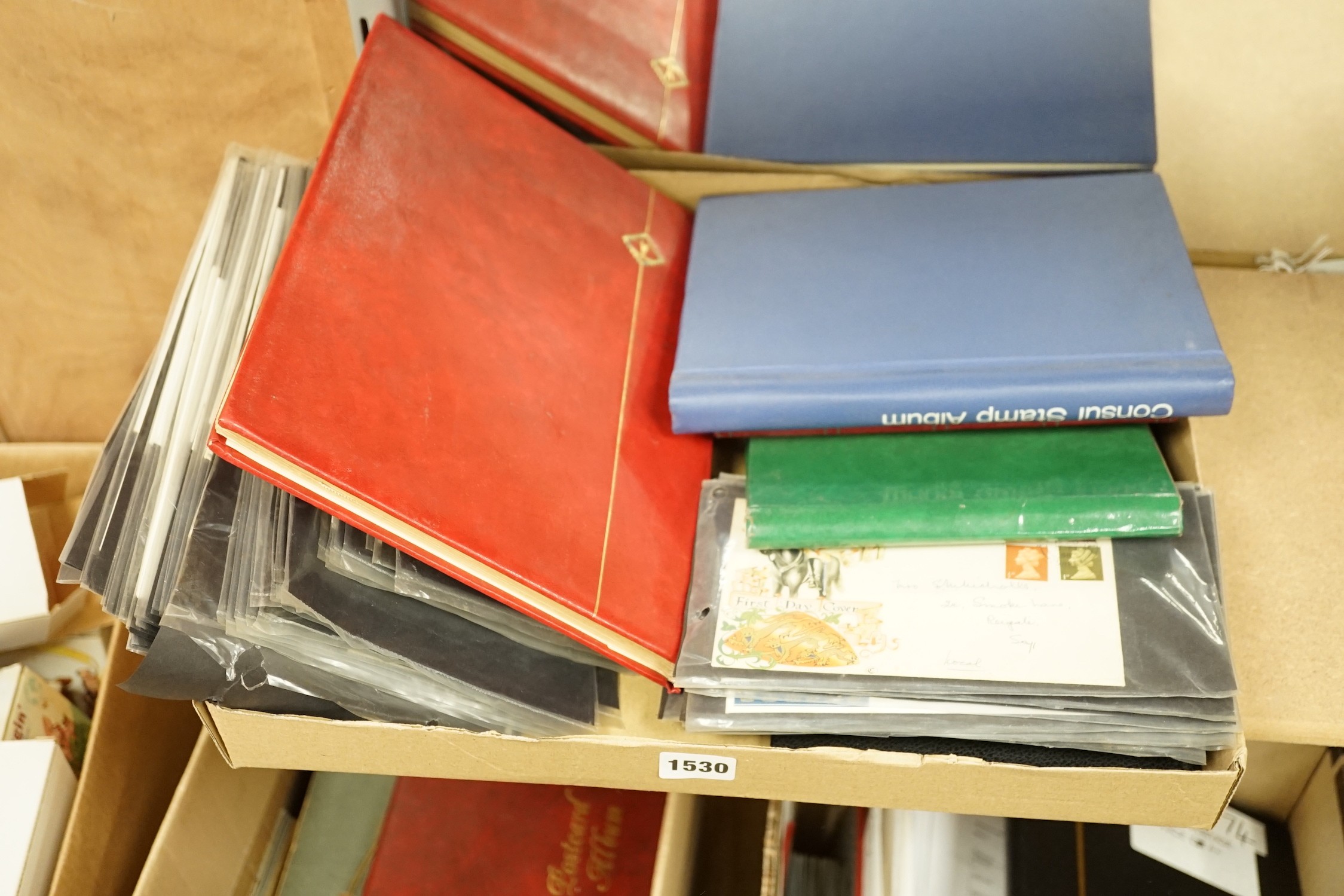A quantity of various 20th century European stamps to include WWI and the olympics